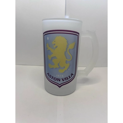 Aston Villa fc beer stein/glass Aston Villa fc beer stein/glass