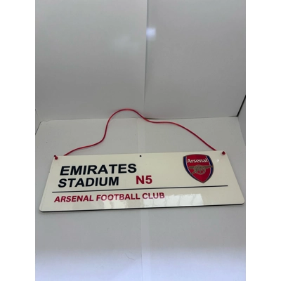 Arsenal FC stadium sign