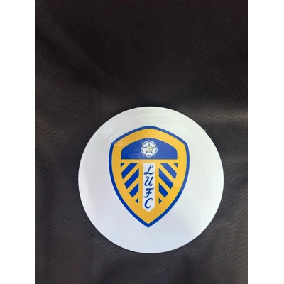 Leeds Fc coloured coaster