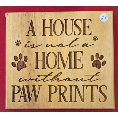Home without paw prints
