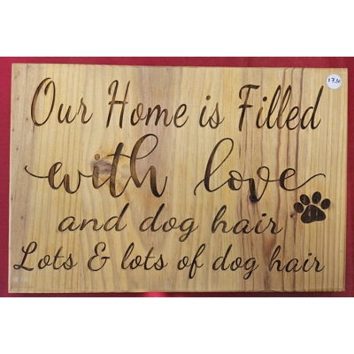 Home filled with love and dog hair