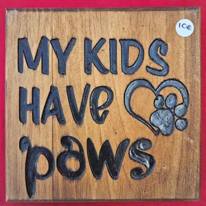 My kids have paws