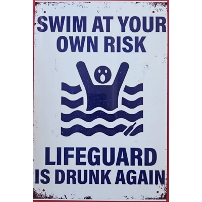 Lifeguard drunk again Lifeguard drunk again