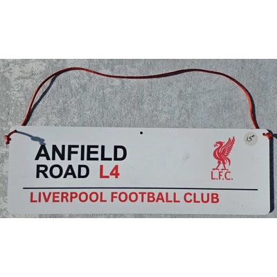 Liverpool Fc stadium sign