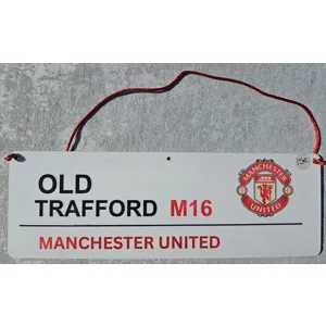 Machester United FC stadium sign
