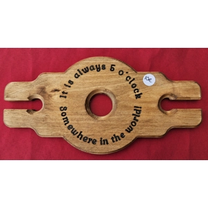 5 o'clock somewhere wine caddie