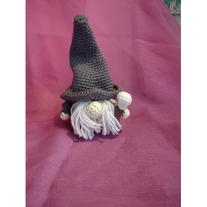 Dark Grey Mini Gnome Wizard
