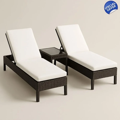 2 x Sun Lounger