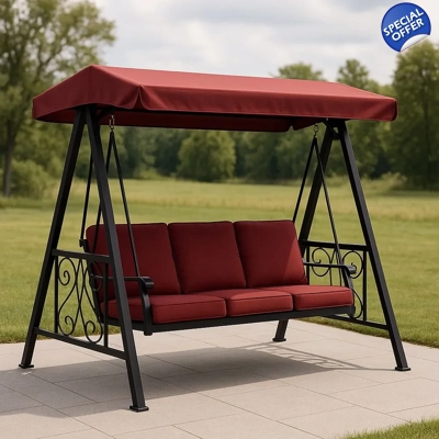 Garden Swing canopy for shade Color As Picture