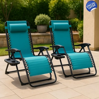 2 x Sun Lounger