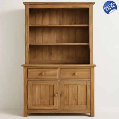 Light brown tall sideboard