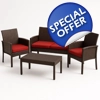 Rattan garden furniture set