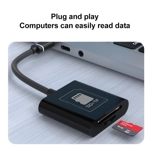2 in 1 SD + TF Card Slot Reader, 2 in 1 SD + TF Card Slot Reader,