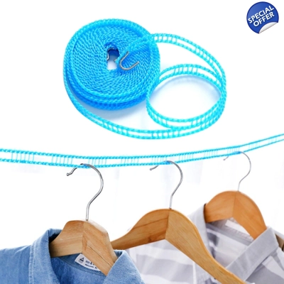 X 3 Windproof Clotheslines Ropes for Outdoor Indoor
