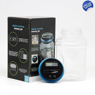 Digital Counting Money Coin Bank