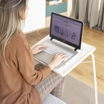 MULTI-POSITION FOLDING SIDE TABLE MULTI-POSITION FOLDING SIDE TABLE