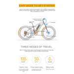 GOGOBEST GF600 48V 13AH 1000W Transmission Electric Bicycle with 26 inch Tires, EU Plug GOGOBEST GF600 48V 13AH 1000W Transmission Electric Bicycle with 26 inch Tires, EU Plug