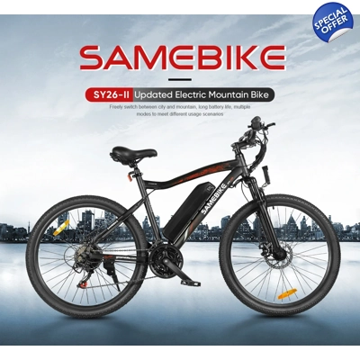SAMEBIKE SY26-II Electric Bicycle Adults 26“ SAMEBIKE SY26-II Electric Bicycle Adults 26“