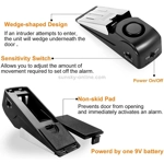 Door Stop Wedge Alarm