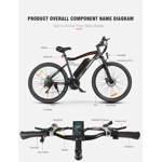 SAMEBIKE SY26-II Electric Bicycle Adults 26“ SAMEBIKE SY26-II Electric Bicycle Adults 26“