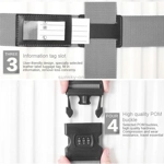 Luggage Strap Cross Belt Adjustable Luggage Strap Cross Belt Adjustable