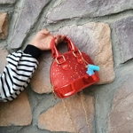 Cute Leather Shoulder Bag Messenger Bag Girls Solid Color Mini Zip Small Square Bag Tote Bag Cute Leather Shoulder Bag Messenger Bag Girls Solid Color Mini Zip Small Square Bag Tote Bag