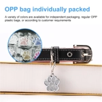 5 x Animal Cat Dog Name Tags