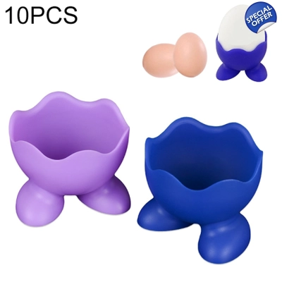 10 X EGG CUPS RANDOM COLORS 10 X EGG CUPS RANDOM COLORS