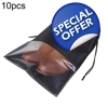 10pcs Non-woven Slippers Drawstring Pocket Shoes