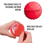 6 PCS/Set Silicone Non-stick Egg Steamer 6 PCS/Set Silicone Non-stick Egg Steamer
