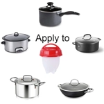 6 PCS/Set Silicone Non-stick Egg Steamer 6 PCS/Set Silicone Non-stick Egg Steamer