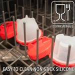 6 PCS/Set Silicone Non-stick Egg Steamer 6 PCS/Set Silicone Non-stick Egg Steamer