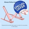 2 In 1 Laptop Mobile Phone Stand Heightening Cooling Stand