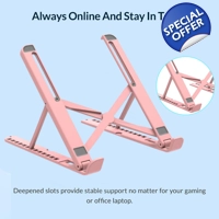 2 In 1 Laptop Mobile Phone Stand Heightening Cooling Stand