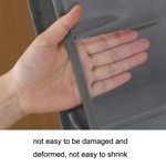 2pcs Double Sided Transparent Storage Bag