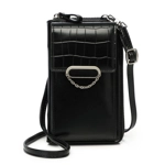 Women Vertical Mobile Phone Bag Shoulder Crossbody Bag Multifunctional Large-capacity Wallet Women Vertical Mobile Phone Bag Shoulder Crossbody Bag Multifunctional Large-capacity Wallet