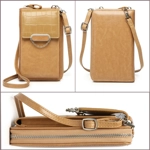 Women Vertical Mobile Phone Bag Shoulder Crossbody Bag Multifunctional Large-capacity Wallet Women Vertical Mobile Phone Bag Shoulder Crossbody Bag Multifunctional Large-capacity Wallet
