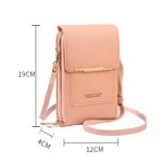 Touch Screen Crossbody Mobile Phone Bag Multifunctional Zipper Coin Purse