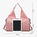 Yoga Gym Bag Handheld Luggage Bag Large Capacity Wear-resistant Travel Bag Yoga Gym Bag Handheld Luggage Bag Large Capacity Wear-resistant Travel Bag