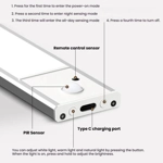 20cm Rechargeable Motion Sensor Light 20cm Rechargeable Motion Sensor Light