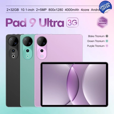 Pad 9 Ultra 10.1 inch 3G Phone Call Tablet Pad 9 Ultra 10.1 inch 3G Phone Call Tablet