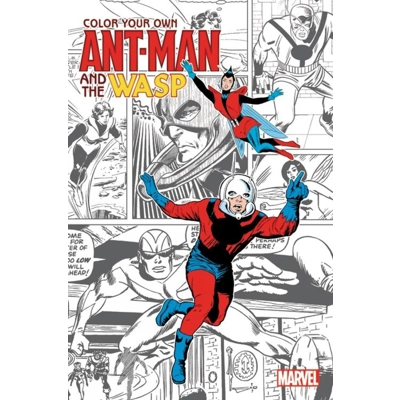 Ant-Man and the Wasp: Adult Coloring Book
