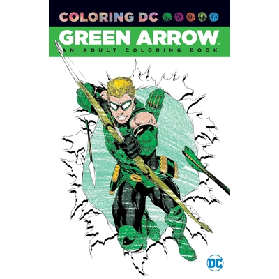 Green Arrow: Adult Coloring Book