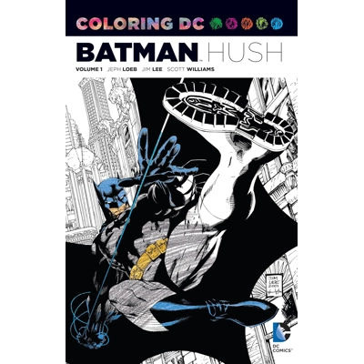 Batman Hush: Adult Coloring Book