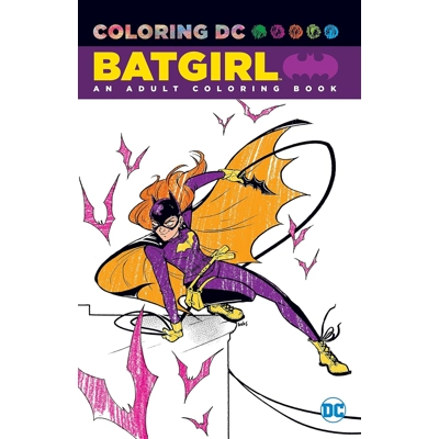 Batgirl: Adult Coloring Book