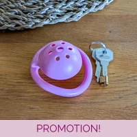 Chastity Cage - Pepperpot Pink
