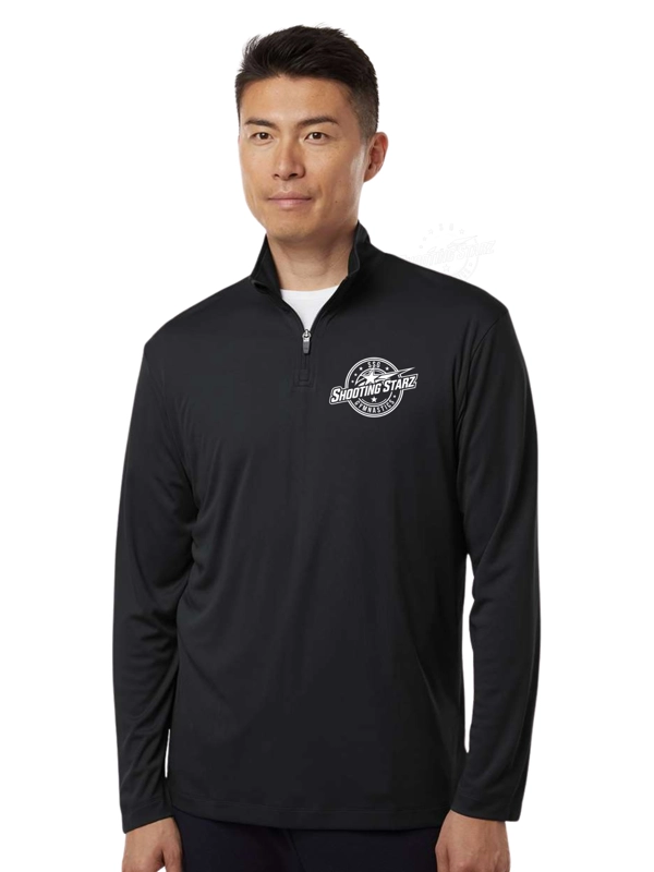 Shooting Starz Pocket Logo Light Weight Performance Quarter-Zip Pullover