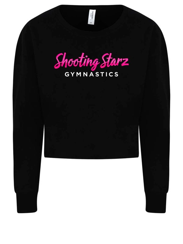 Shooting Starz Women's Cropped Pullover Sweatshirt (Multiple Color Options)