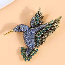 Vintage style hummingbi..