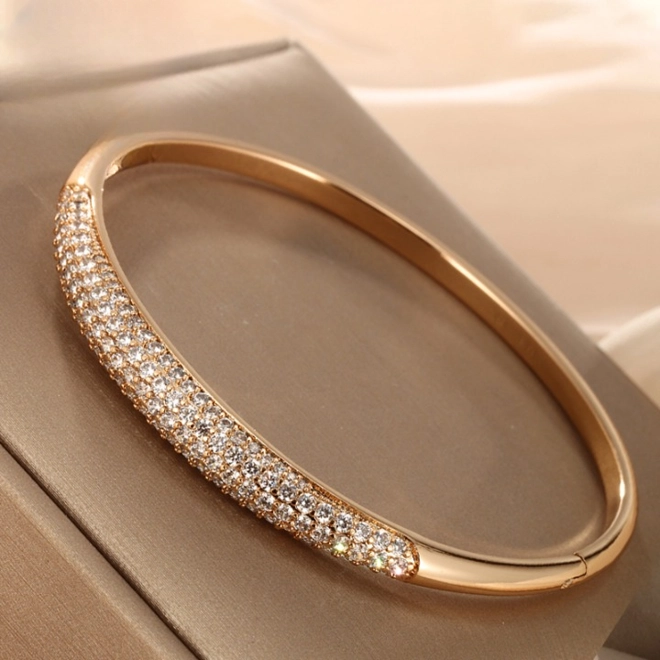 product Image for Stylish bangle with artificial gemstone detail